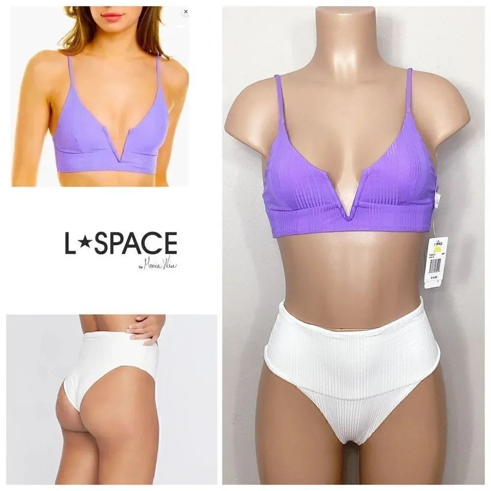 New. La Siren top and Desi bottom bikini. Retails $198. S/XS